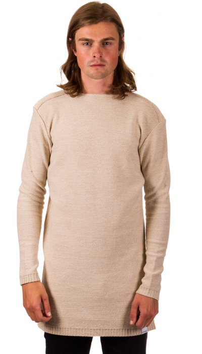 Knitted Sweater - Camel