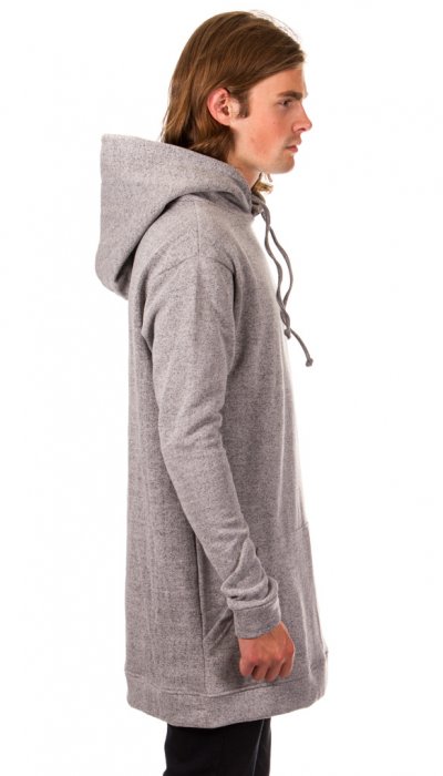 Hooded Sweater - Grey Speckled
