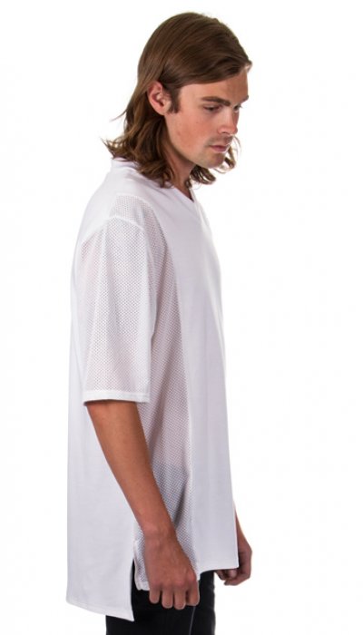 3 Panel T-Shirt - White